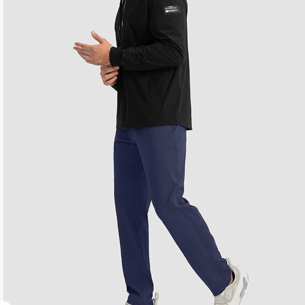G Gradual Men’s Athletic Navy Sweatpants